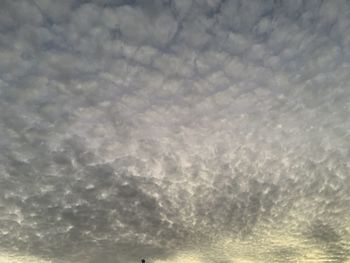 Low angle view of cloudscape