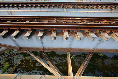 Structural steel bridge,rama vi bridge is a railway bridge over the chao phraya river in  thailand