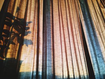 Full frame shot of curtain