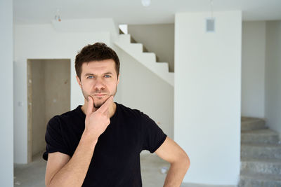 Young man using mobile phone