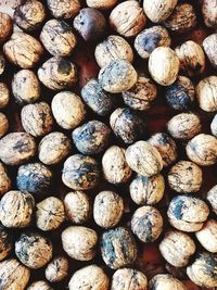 Full frame shot of firewood