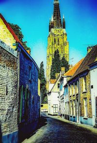 Low angle view of built structure