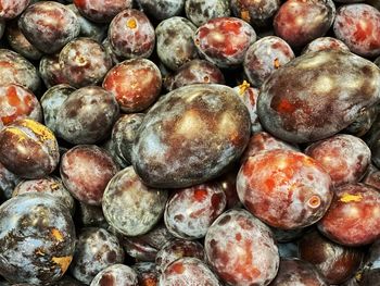 Full frame shot of blueberries