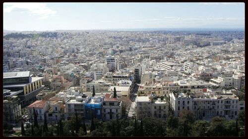 Aerial view of cityscape