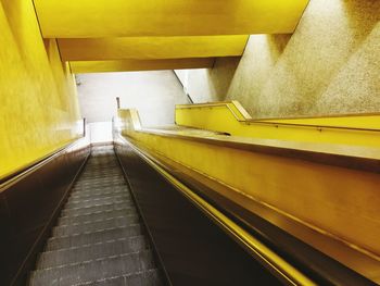 Staircase in modern building