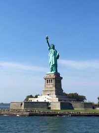 Statue of liberty against sky