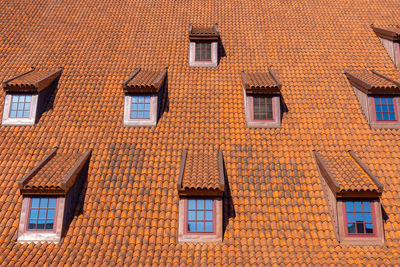 Low angle view of houses