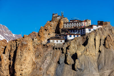Dhankar monastery, spiti valley, himachal pradesh