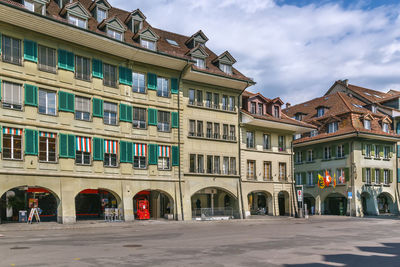 Low angle view of building against sky