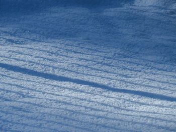 Full frame shot of snow covered landscape