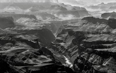 Full frame shot of rock formations