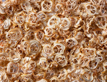 Dried slices of quince fruit loaded with minerals and vitamins. sub-tropical fruits