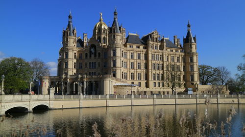 View of building against clear sky