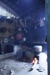 People in kitchen