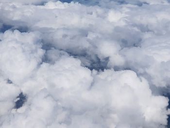 Low angle view of clouds in sky