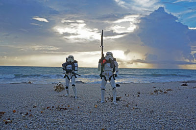 People on beach