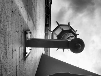 Low angle view of built structure against sky