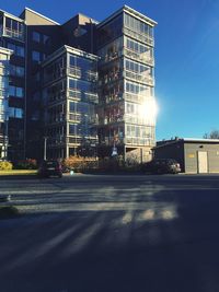 View of buildings in city