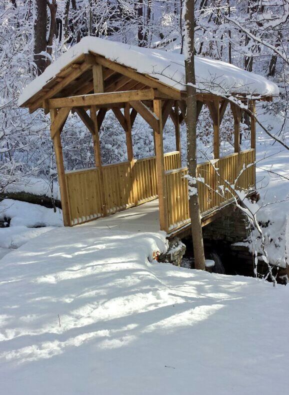 BUILT STRUCTURE IN WINTER