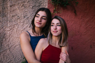 Portrait of a smiling young woman