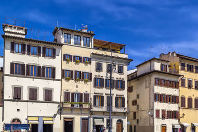 Street in florence historical center, italy