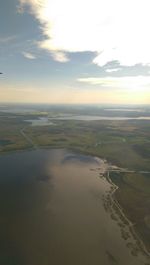 Aerial view of landscape