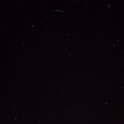 Low angle view of stars in sky