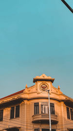 Low angle view of building against sky