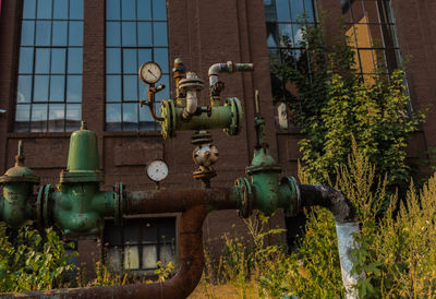 View of machinery in factory