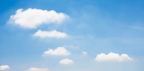 Low angle view of clouds in sky