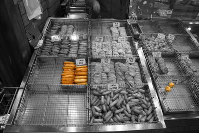 View of food on floor