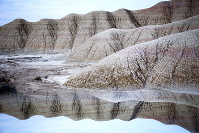 Desierto de bardenas reales, desert of bardenas reales navarra spain this particular rock formation