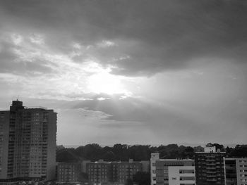 Cityscape against sky