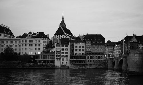 Buildings at waterfront