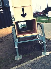 Close-up of old built structure