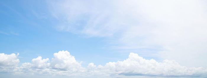 Low angle view of clouds in sky