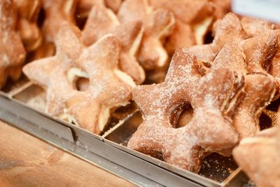 Close-up of cookies