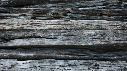 Full frame shot of wood rock