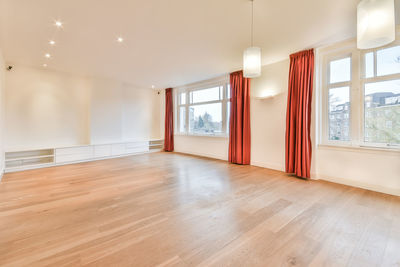 Interior of empty bedroom