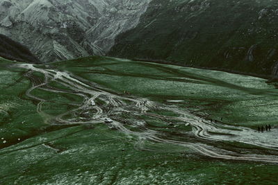 Aerial view of landscape