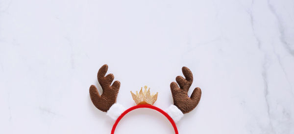 Close-up of snow covered field against white background