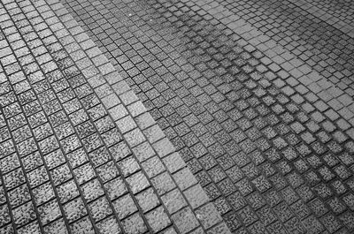 Full frame shot of tiled floor