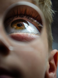 Close-up of human eye