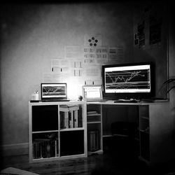 Information sign at home