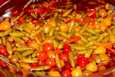 Close-up of chili peppers