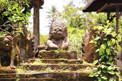 Statue in temple