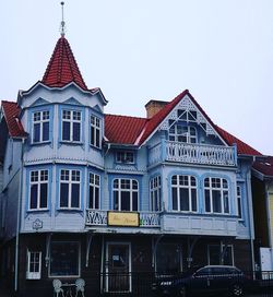 View of building against clear sky