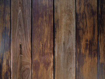 Full frame shot of wooden planks