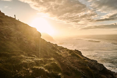 Beauty coast view in cantabria