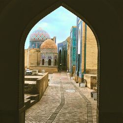 View of historical building against sky